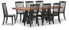 Greddinton - Extension Dining Table Set