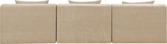 Stellar - 3 Piece 114" Upholstered Modular Armless Sofa