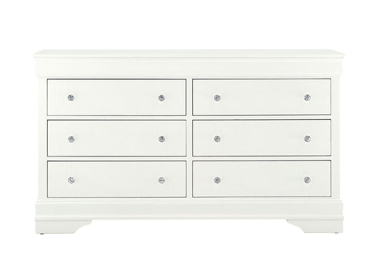 Pompei - Dresser - Metallic White