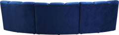 Infinity - 3 Piece Velvet Modular Sectional