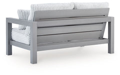Hurley Park - Loveseat With Cushion - Gray