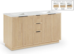 Willard - Engineered Stone And Solid Wood Bathroom Vanity