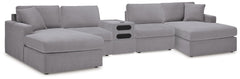 Modmax - U-Shaped Sectional - Granite