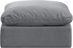 Indulge - Velvet Ottoman