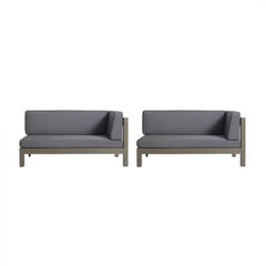 Brava - X Back Corner Bench