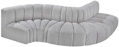 Arc - Boucle Fabric 5 Piece Modular Sofa