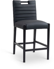 Aimee - Counter Stool - Black Legs