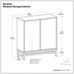 Banting - Storage Cabinet
