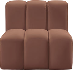 Arc - Faux Leather Straight Chair