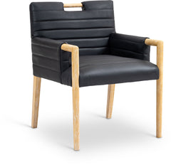 Aimee - Dining Arm Chair - Light Brown Legs