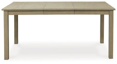 Calmoro - Rectangular Dining Room Extension Table - Gray