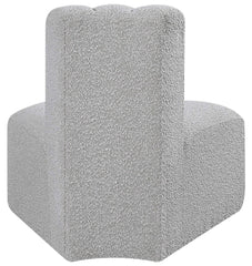 Arc - Boucle Fabric Reverse Corner