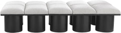 Pavilion - 10 Piece Modular Bench With Black Base