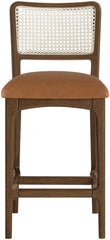 Atrium - Counter Stool With Brushed Brown Base (Set of 2)