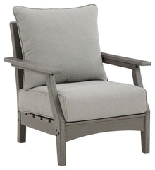 Visola - Lounge Chair w/Cushion (Set of 2) - Gray