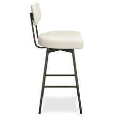 Giselle - Swivel Bar Stool (Set of 2) - Gray