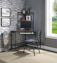 Brantley - Office Chair - Antique Oak / Sandy Gray