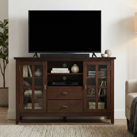 Artisan - TV Stand For TVs - Dark Brown