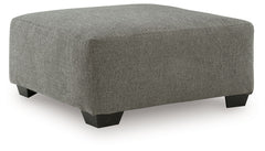 Clarington - 2 Pc. - 3-Piece Sectional And Oversized Ottoman - Greystone
