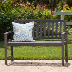 Farmhouse Style Loja Bench Indoor / Outdoor