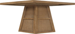 Fenwick - Cane Oak Veneer And Solid Wood Dining Table