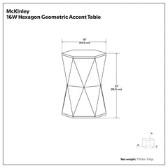 Mckinley - Side Table - Gray Ash