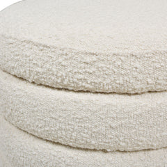 Fuji - Oversized Round Storage Ottoman