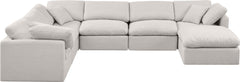 Indulge - Linen 7 Piece Modular Sectional