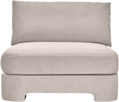 Hammond - Velvet Performance Fabric Upholstered Armless Chair