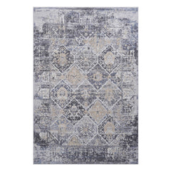 Payas - 6' X 9' Traditional Area Rug - Gray / Blue