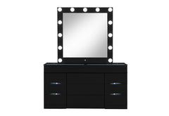 Ella - Vanity With Speaker - Black
