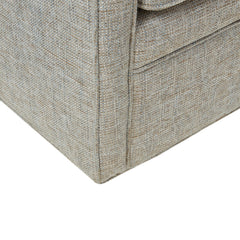 Wide Seat Arm Chair With 360 Degree Rotation