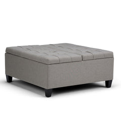 Harrison - Coffee Table Storage Ottoman - Gray