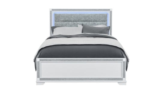 Soleil - Queen Bed - White