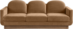 Diviento - Velvet Performance Fabric Upholstered Sofa