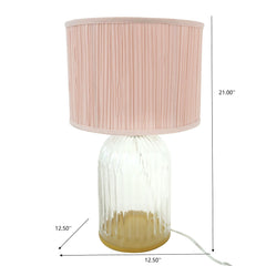 Nordic - Table Lamp With LED Nebulis - Pink