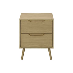 Modern Accent Table With Storage Drawers