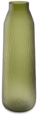 Scottyard - Indoor/Outdoor Vase - 17" - Olive Green