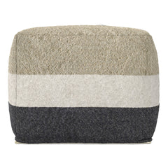 Clay - Square Pouf, Upholstered