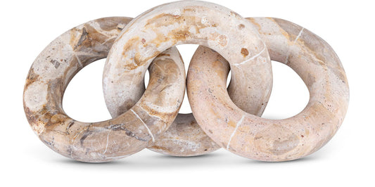 Rings - Marble Decorative Chain Links
