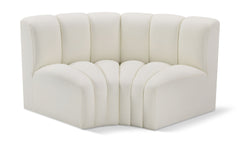 Arc - Faux Leather 2 Piece Modular Sofa