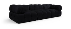 Orin - Velvet Performance Fabric Upholstered 3 Piece Modular Sofa