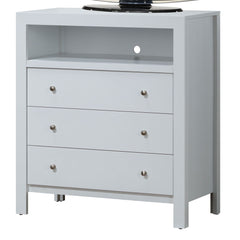 Elegant Transitional Media Chest