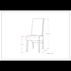 Avalon - Deluxe Parson Dining Chair (Set of 2) - Beige