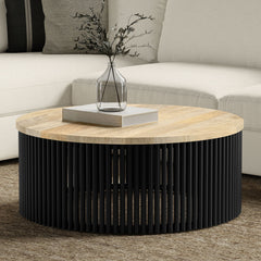 Demy - Coffee Table - Natural / Black