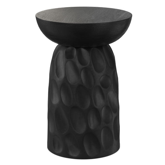 Boyd - V Chisel Accent Table - Black