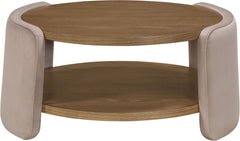 Wren - Velvet And Oak Veneer Coffee Table