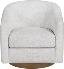 Modra - Performance Fabric Upholstered Swivel Accent Chair