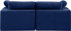 Comfy - Velvet Modular Sofa 2 Seats