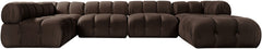 Orin - 6 Piece Modular Sectional (3 Modular Chairs, 2 Corner Chairs & Ottoman)